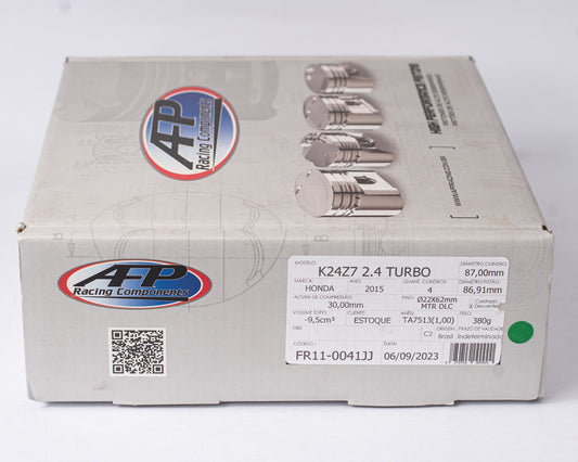 KIT PISTÃO FORJADO HONDA K24Z7 2.4 TURBO