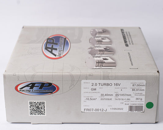 KIT PISTÃO FORJADO GM 2.0 16V C20XE TURBO