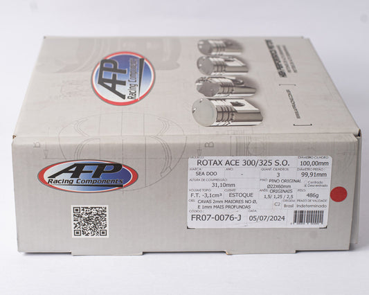 KIT PISTÃO FORJADO ROTAX ACE 300/325