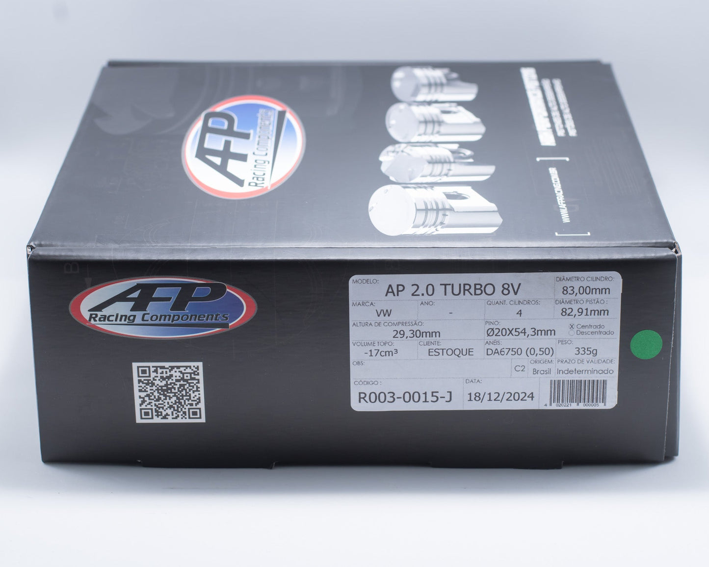 KIT PISTÃO VW AP 2.0 TURBO 8V