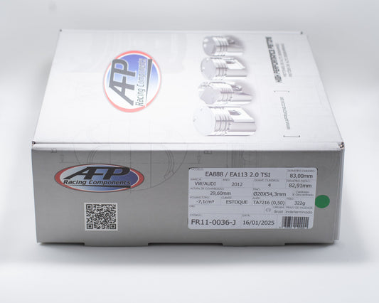 KIT PISTÃO FORJADO VW/AUDI EA888/EA113 2.0 TSI