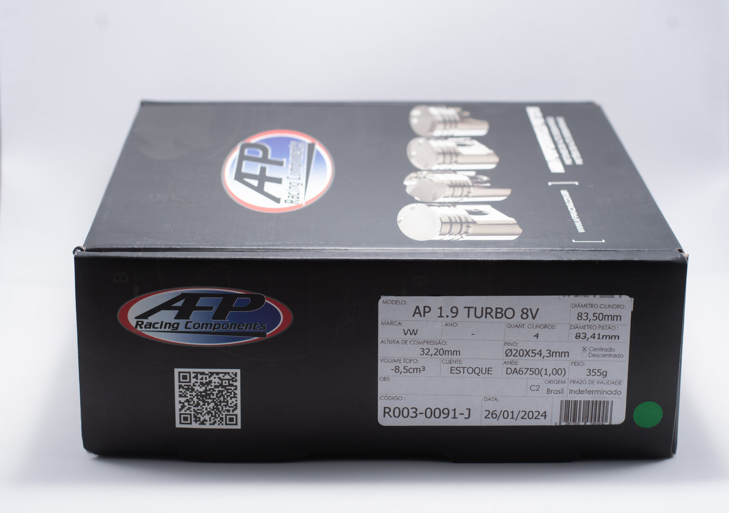 PISTÃO VW AP 1.9 8V (CÔNCAVO -8,5cm³)