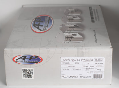 PISTÃO MITSUBISHI 3.8 24V (6G75) ANODIZADO + GRAFITADO