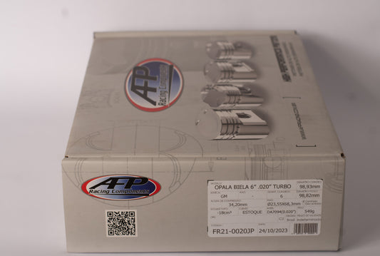 PISTÃO OPALA 020" CÔNCAVO "ZERO FOLGA"