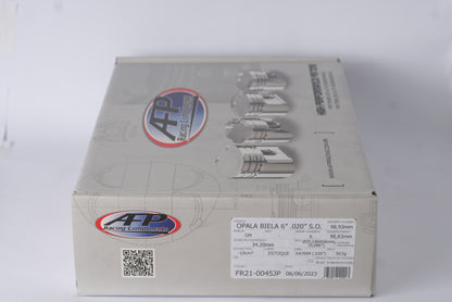 PISTÃO OPALA ZERO FOLGA 020" PIN .990"