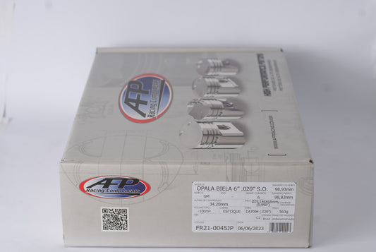 PISTÃO OPALA ZERO FOLGA 020" PIN .990"