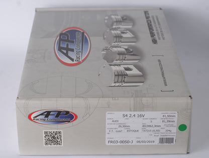 PISTÃO AUDI S4 5 CILINDROS 2.4 16V PIN 22