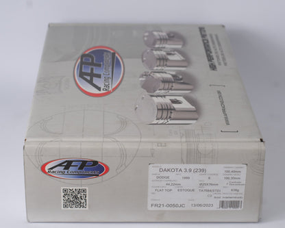 KIT PISTÃO FORJADO DODGE DAKOTA 3.9 GRAFITADO NA SAIA