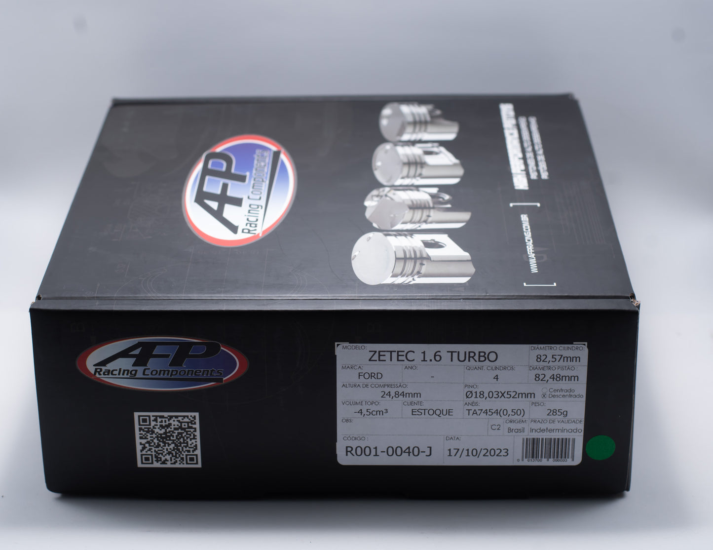 PISTÃO FORD ZETEC 1.6 8V ASPIRADO/ TURBO