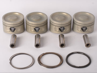 KIT PISTÃO FORJADO VW AP 2.0 8V EPS ANODIZADO  C/ BUTTONS