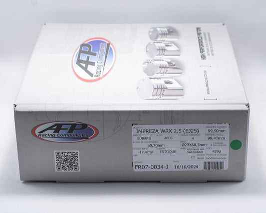 KIT PISTÃO FORJADO SUBARU IMPRENZA WRX 2.5