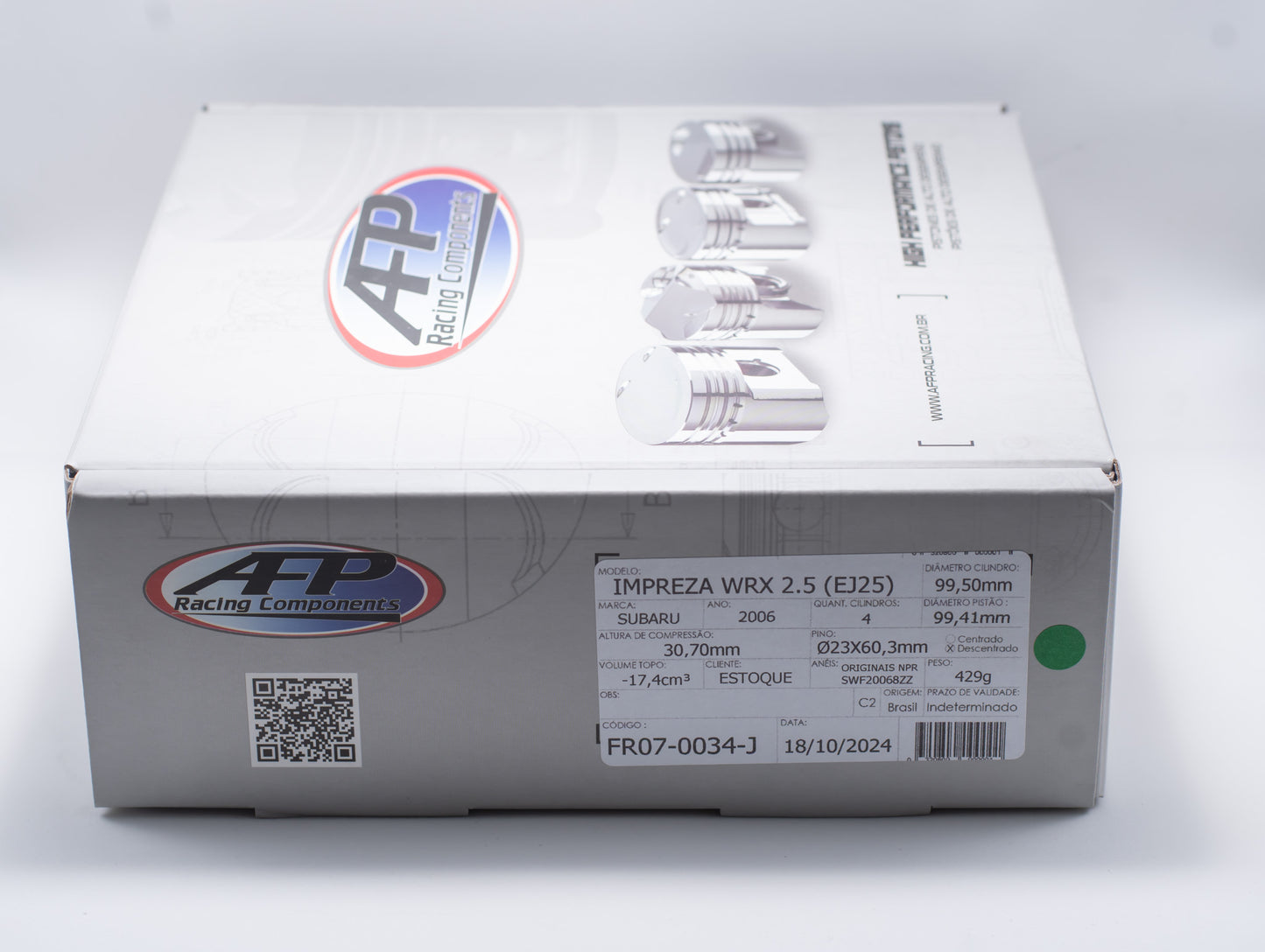PISTÃO SUBARU WRX 2.5 (EJ25)