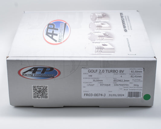 KIT PISTAO FORJADO VW GOLF 2.0 TURBO 8V PINO 22