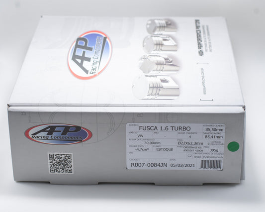KIT PISTÃO FUSCA 1.6 TURBO ANODIZADO