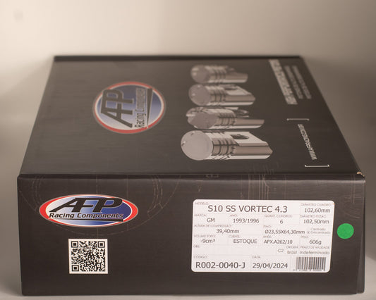 KIT PISTÃO GM S10 SS VORTEC 4.3