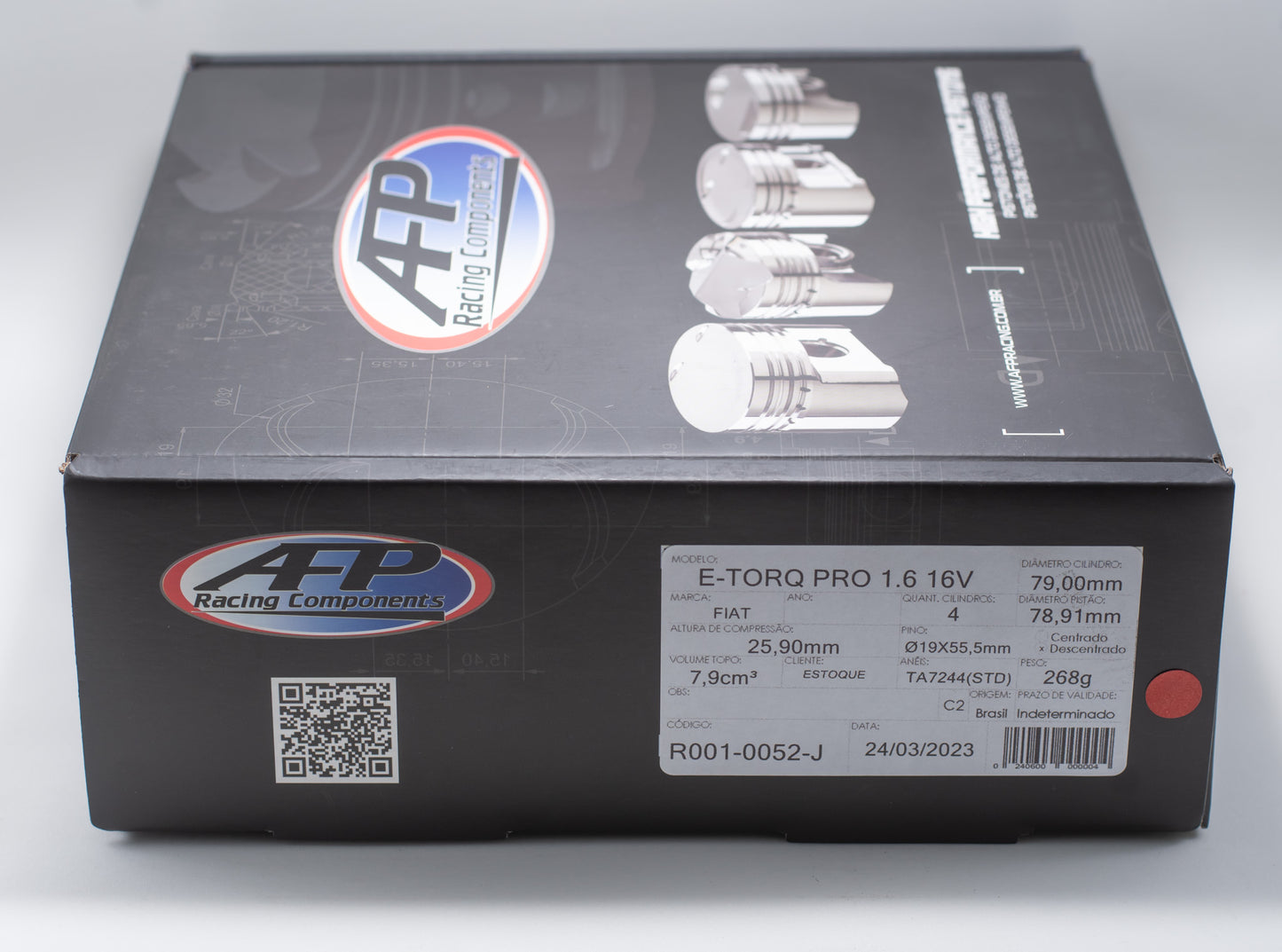 PISTÃO FIAT E-TORQ 1.6 16V ASPIRADO