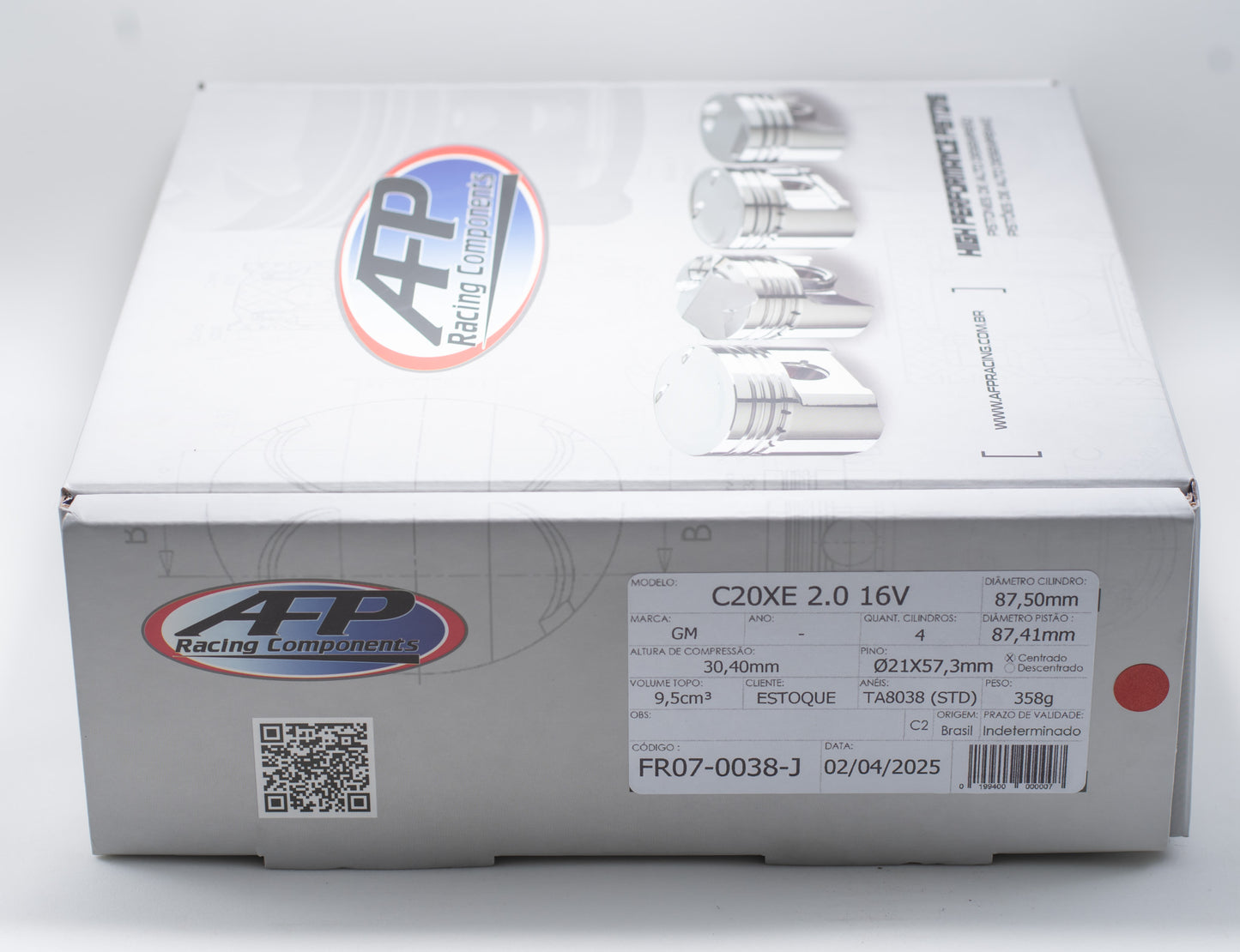 PISTÃO GM C20XE ASPIRADO C/DOME