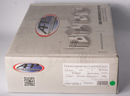 PISTÃO MITSUBISHI PAJERO DAKAR 3.5 V6 (6G74)