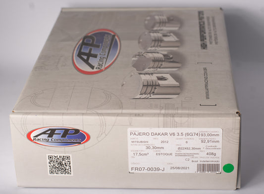 PISTÃO MITSUBISHI PAJERO DAKAR 3.5 V6 (6G74)